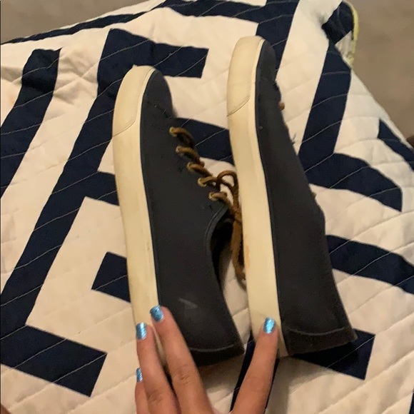 Women’s Navy Sperry Shoe - Picture 4 of 5